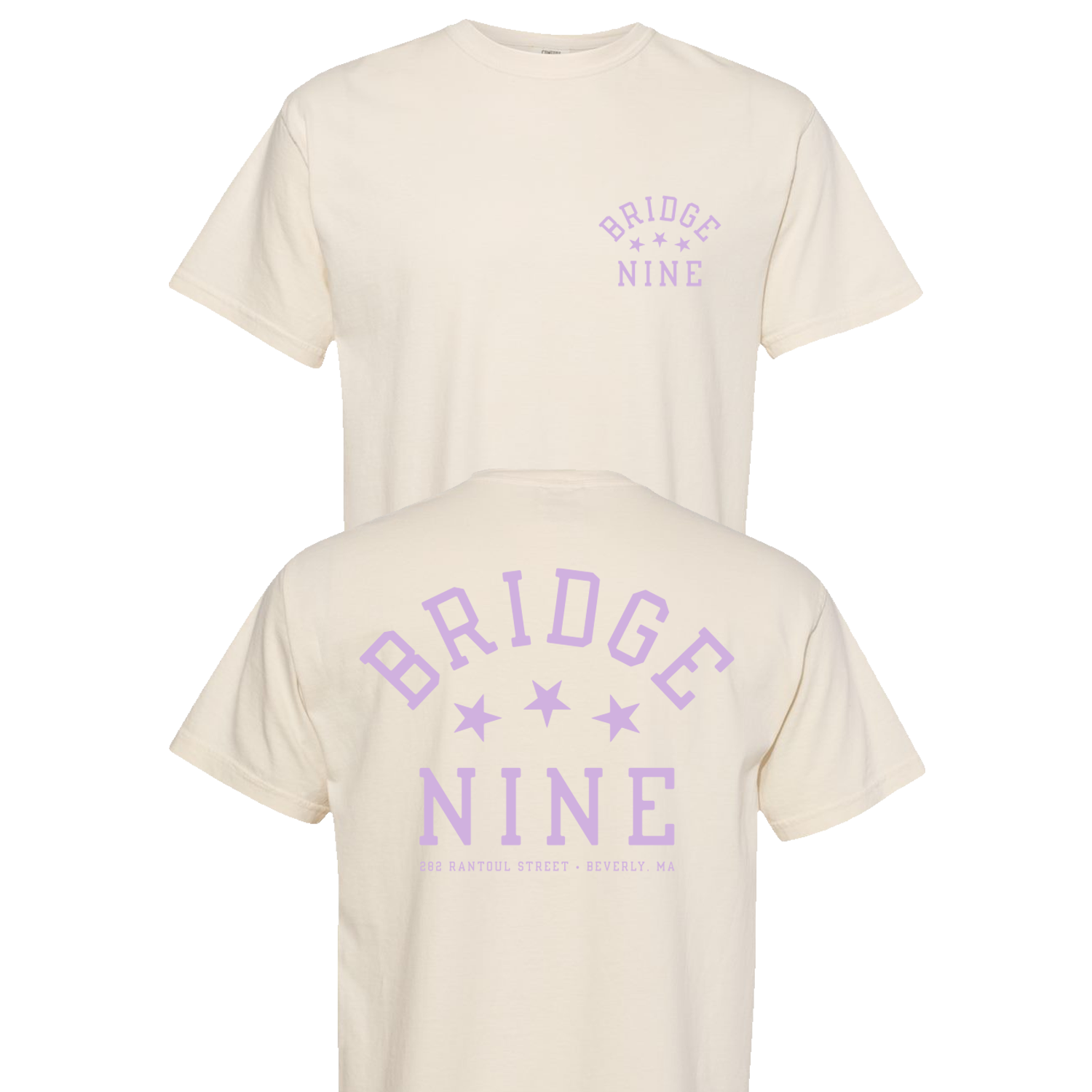 Bridge Nine Comfort Colors 3-Star T-Shirt (4 Colorways)