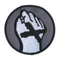 X'd Fist Embroidered Patch