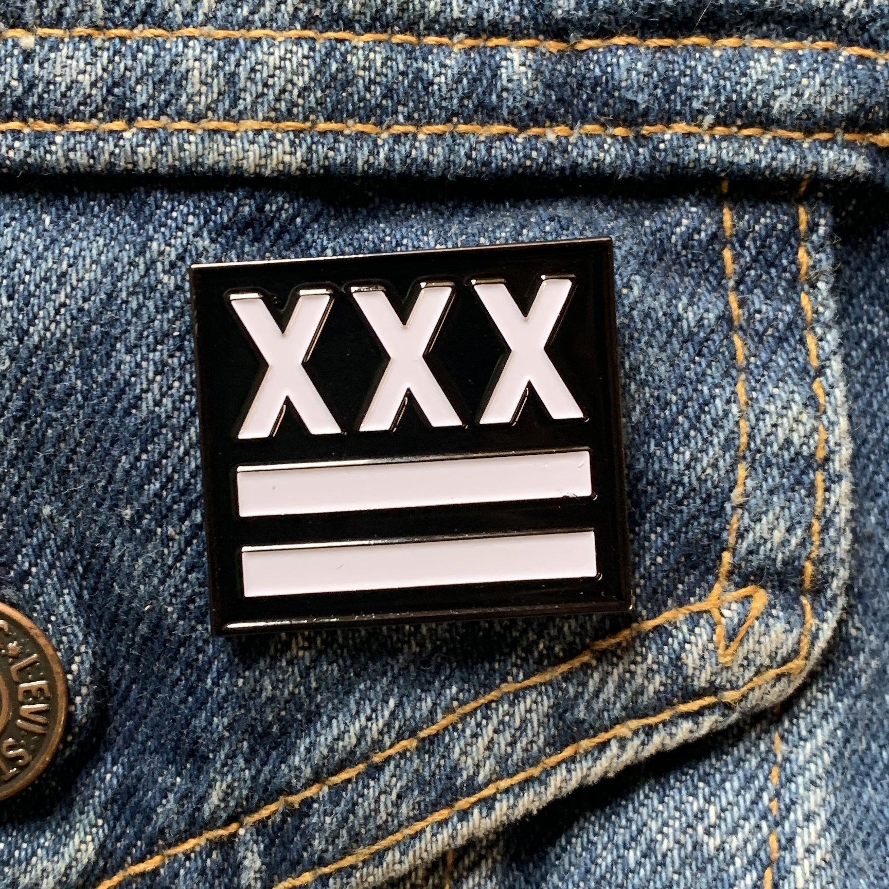 XXX Enamel Pin