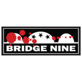 Bridge Nine Logo Blood Spatter Sticker
