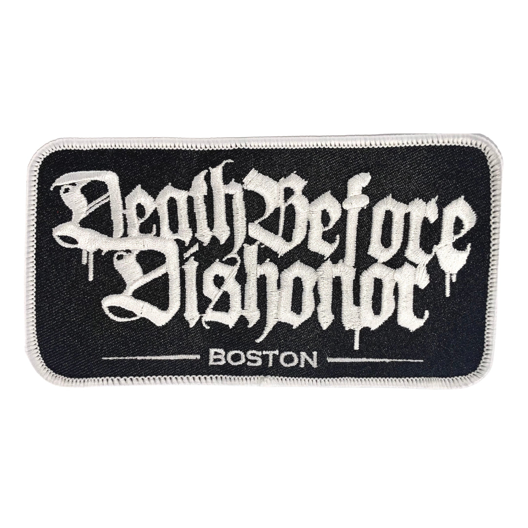 Death Before Dishonor 'Boston' Embroidered Patch