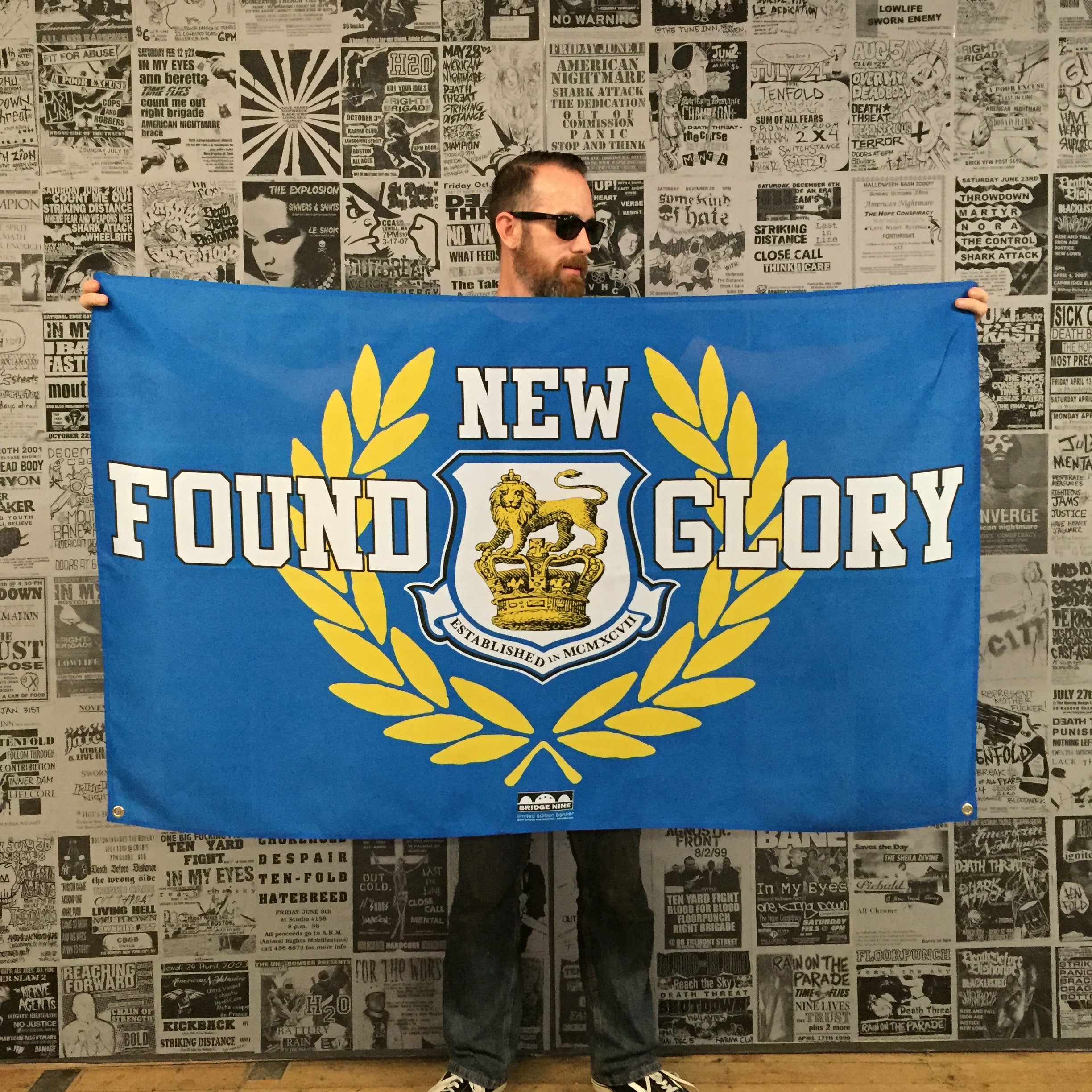 New Found Glory 'Crest' Banner