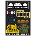 Bridge Nine 7-piece Sticker Sheet