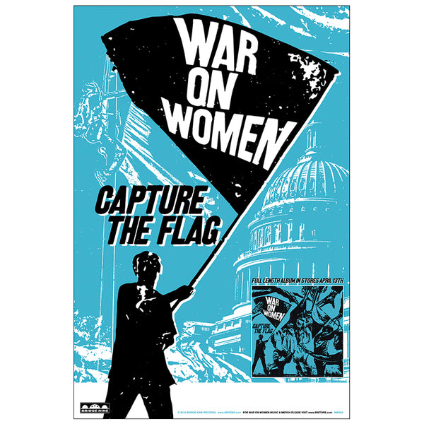 War On Women 'Capture The Flag' Poster