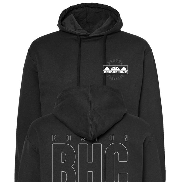 Bridge Nine Boston Hardcore BHC "Outline" Hooded Sweatshirt