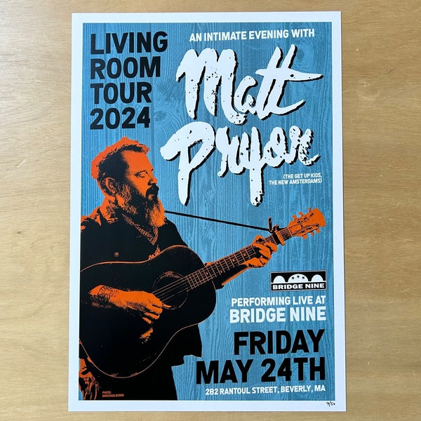 Matt Pryor 13x19 Warehouse Show Poster